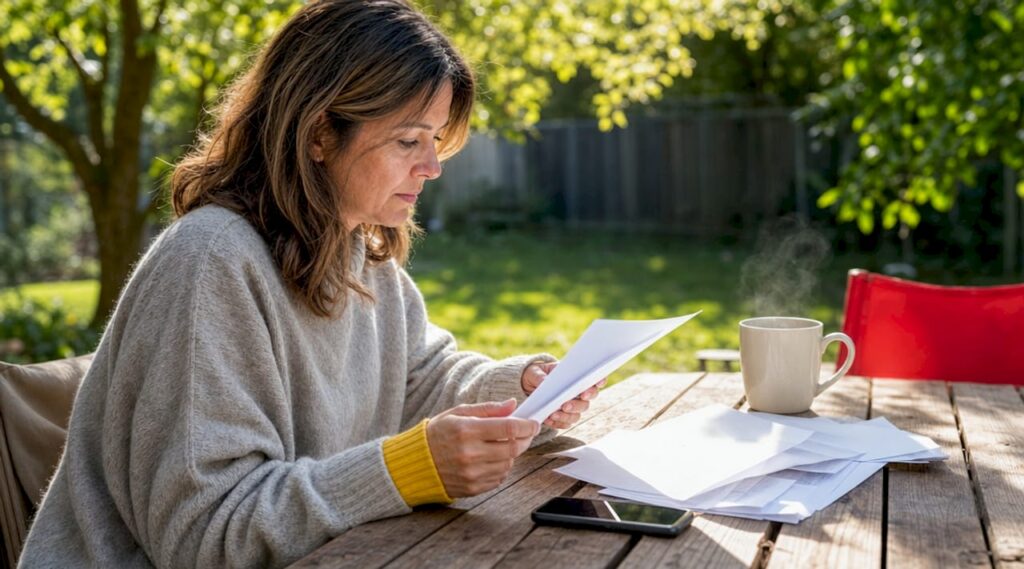 Woman reviewing Suboxone financial assistance papers